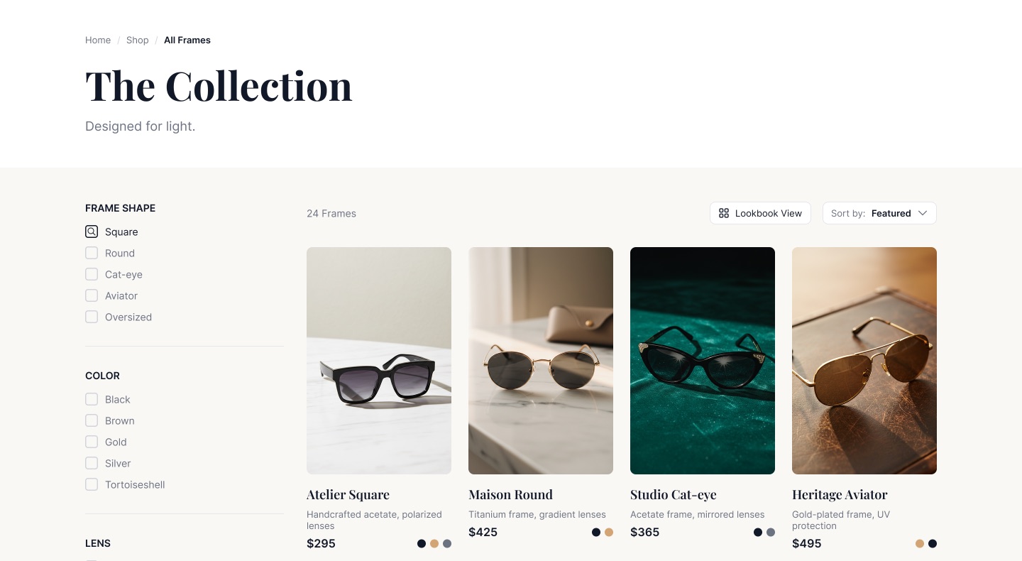 A Next.js storefront deployed on Volcano